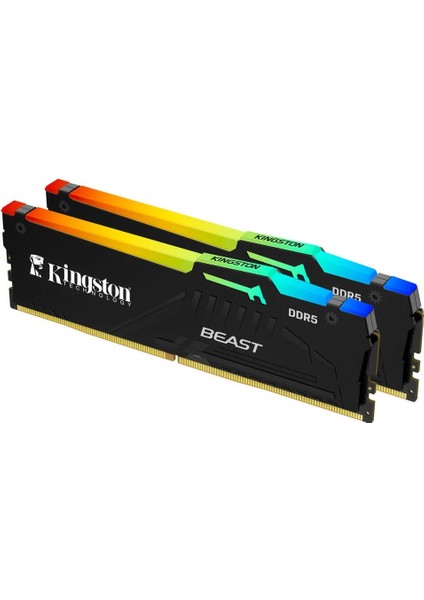 64GB 6000MT/S Ddr5 CL36 Dımm (Kit Of 2) Beast Rgb Expo Turkey