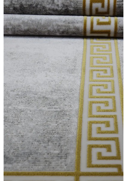 Hagley Çerçeveli Gri Akrilik Makine Halısı indirimleri