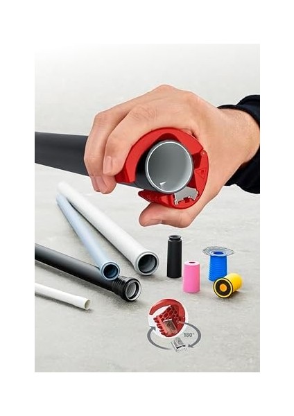 Plastik ve Sızdırmazlık Manşonları Için Bix Kesici, 20 - 50 mm - 90 22 10 Bk fiyatları