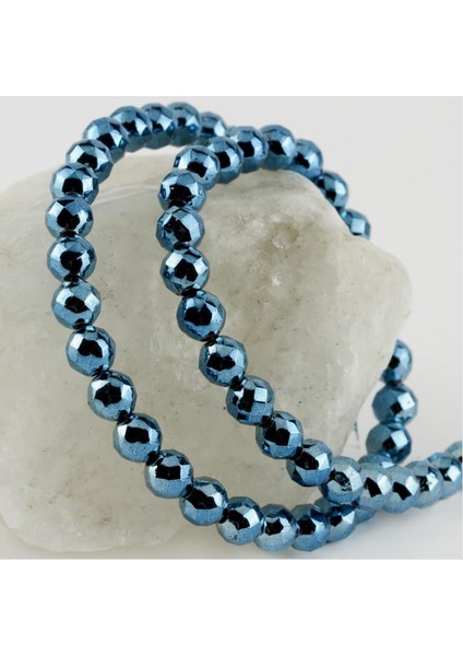 8 mm Fasetli Hematit Taşı