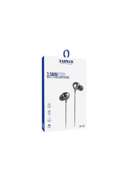 3.5mm Kulak Içi Kablolu Kulaklık SX-110 fiyatları