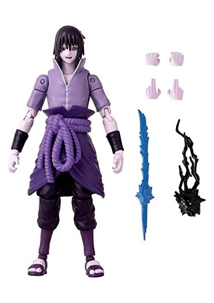 cm Sasuke Rinnegan / Mangekyo Sharingan Poz Verilebilir Figür - Heroes Serisi modelleri