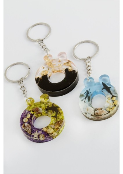 Ö Harfli Epoksi Anahtarlık