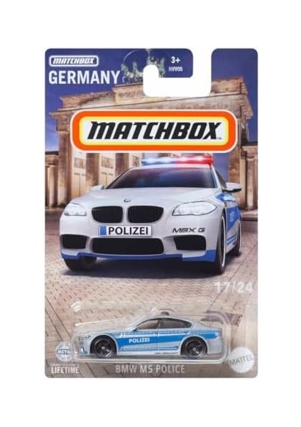 1:64 Tekli Arabalar - Bmw M5 Polıce HVV38 - HVV05 fiyatları