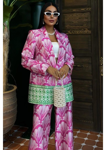 Etnik Desen Chanel Saten Takım 10028 R8-J-K5 indirimleri
