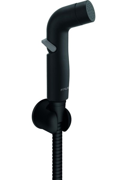 Spiralli El Duşu Debi Ayarlı KTS101 (Siyah)