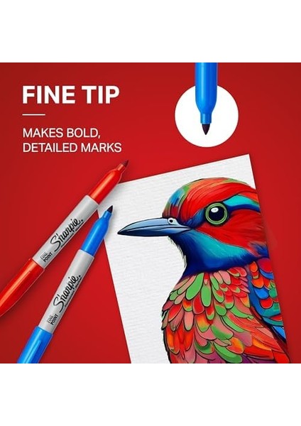 Permanent Markör, 12&apos;li Karışık Paket modelleri