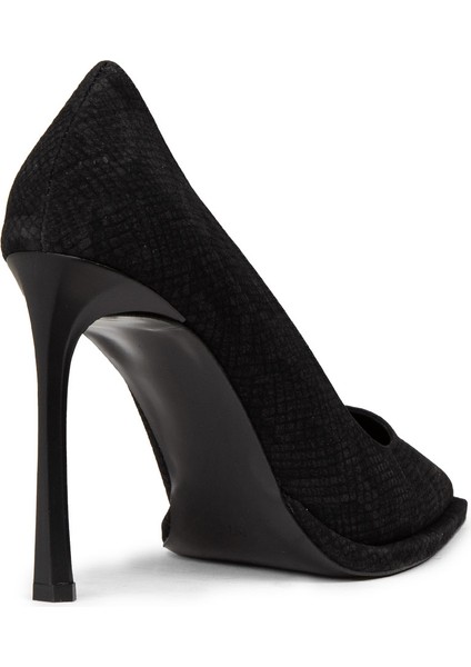 Kadın Siyah Stiletto Topuklu Ayakkabı - K1251ZSYHC01 fiyatları