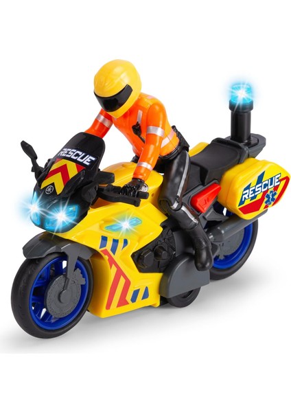Toys Figürlü Kurtarma Motosikleti