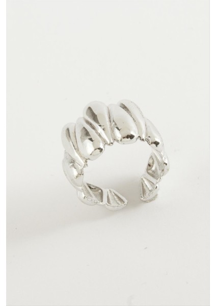 Oval Metal Yüzük