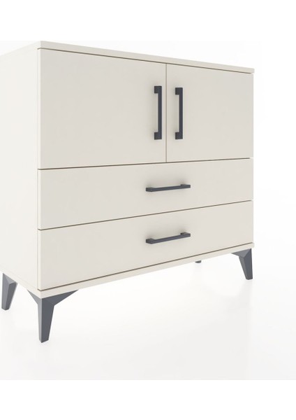 Arges Şifonyer 2 Raflı 2 Çekmeceli 2 Kapaklı 88X30X80 Aytaşı-Aytaşı fiyatları