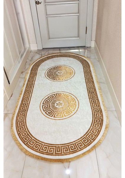 Yıkanabilir Dijital Baskılı Kaymaz Tabanlı Dekoratif Halı ve Yolluk Seti fiyatları