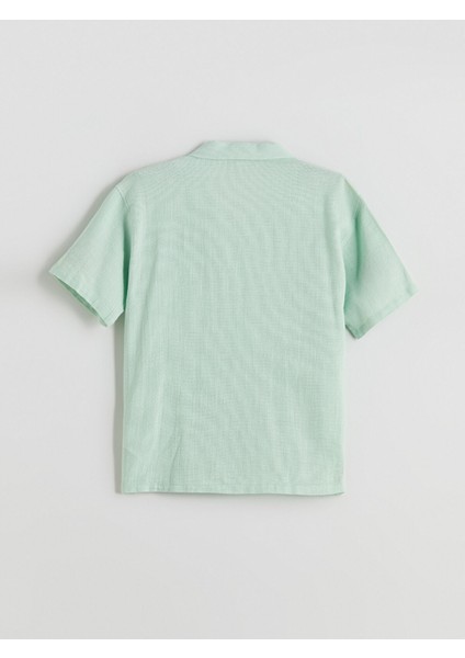 Yeni Sezon Kısa Kollu Erkek Çocuk Gömlek modelleri