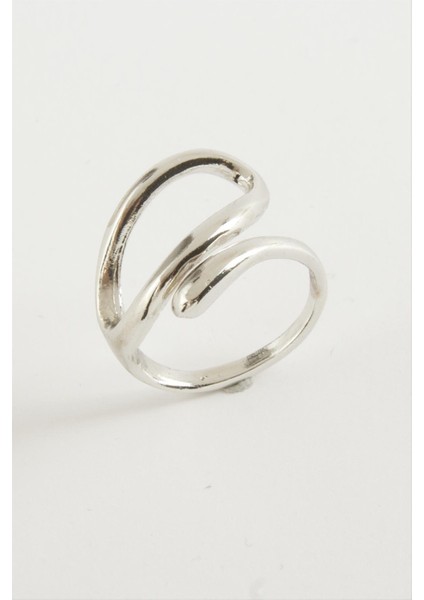 Oval Metal Yüzük
