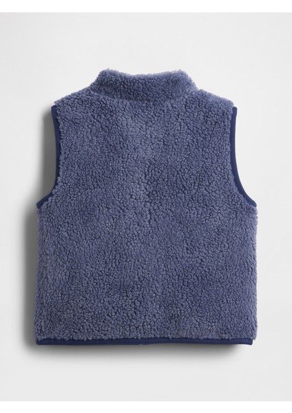 Erkek Bebek Mavi Sherpa Utility Yelek fiyatları