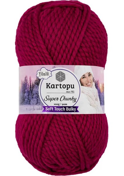 1 Adet Super Chunky Kalın Kışlık El Örgü Ipliği 100 gr K799