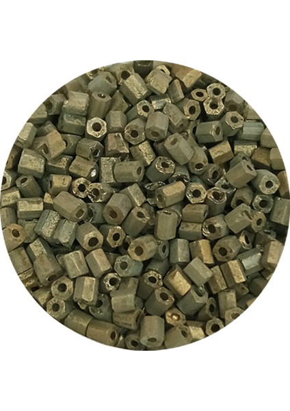 Kesme Cam Boncuk 2mm - 60 Gram - Mat Asker Yeşili - BNC365 fiyatları