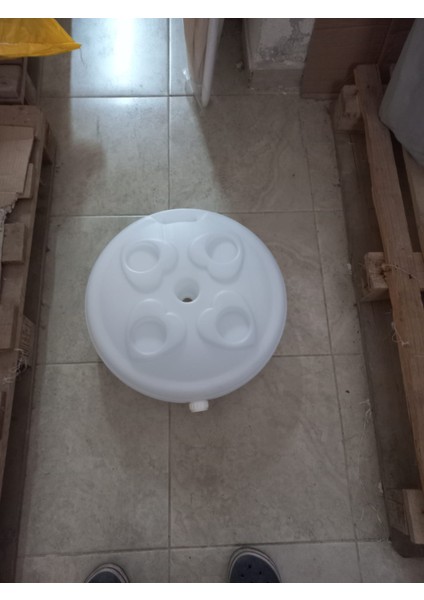 Beyaz 22 Lt Şemsiye Bayrak Bidonu fiyatları