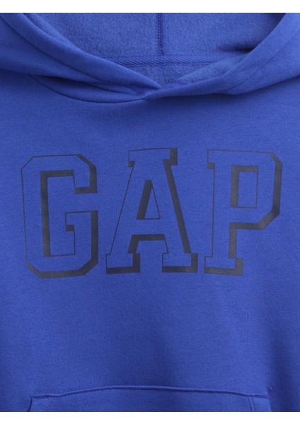 Erkek Çocuk Mavi Relaxed Gap Logo Sweatshirt fiyatları
