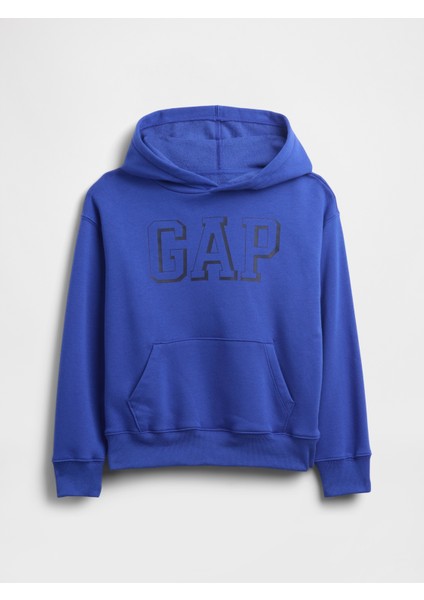 Erkek Çocuk Mavi Relaxed Gap Logo Sweatshirt indirimleri