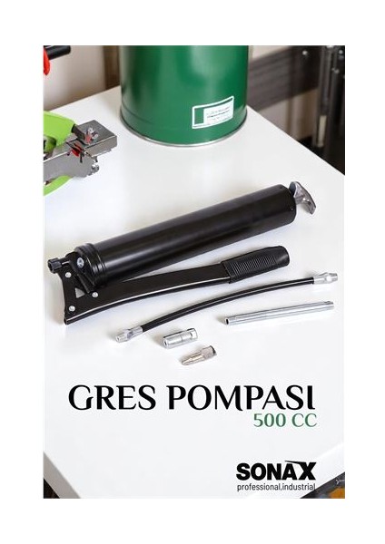 Hsnet Gres Pompası 500 cc - Gres Tabancası