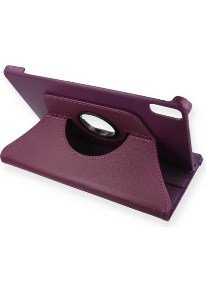 Huawei Matepad 10.4 Kılıf 360 Tablet Deri Kılıf - MÜRDÜM-(5796)