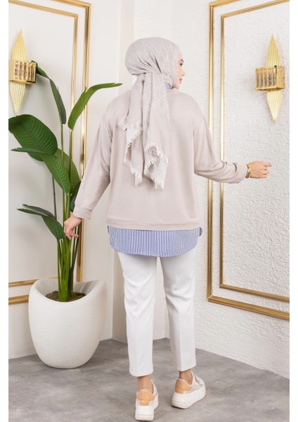 Kadın Gömlek Detaylı Modal Kumaş Tunik indirimleri