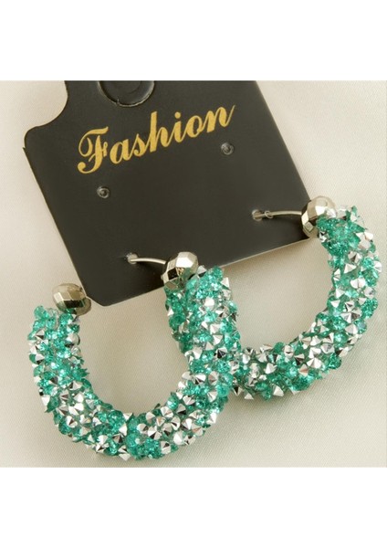 Swarovski Fitil Küpe