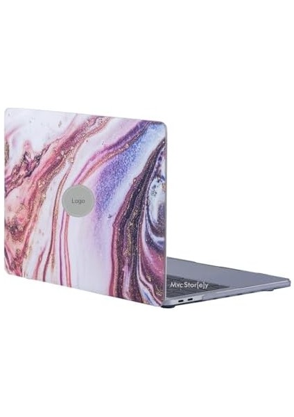 Macbook Air M1 Kılıf 13 Inç Mermer Glitter (Touchıd&apos;li M1 Air) A2337 A2179 A1932 ile Uyumlu Karışık fiyatları