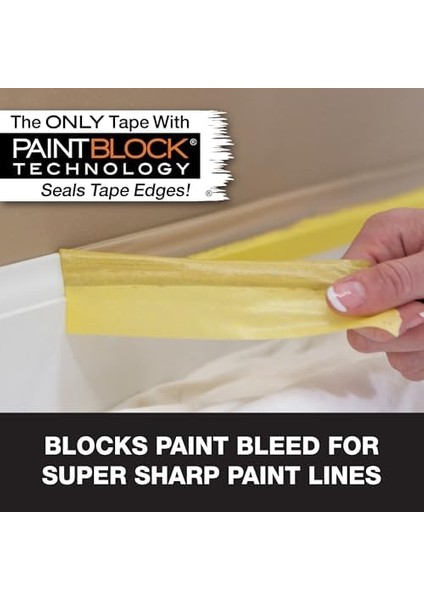 240662 Yüzey Bandı, Bloklu, 3,6 cm Genişlik, Sarı, 4 Rulo modelleri