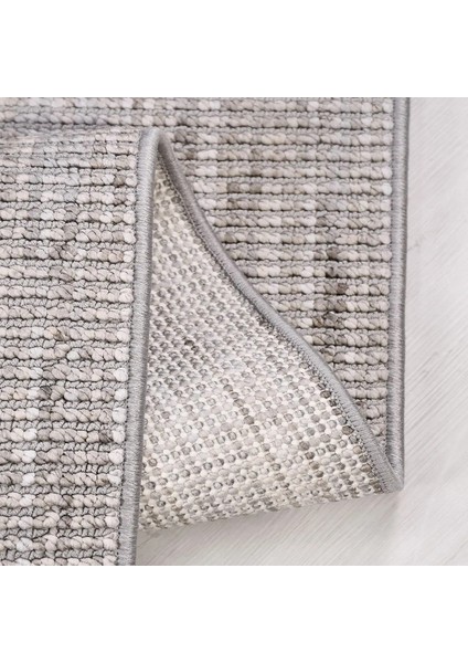 Bitetto Modern Gri Polyester Bukle Makine Halısı modelleri