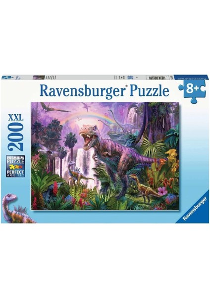 128921 Dinozorlar Çocuk Puzzle, 200 Parça