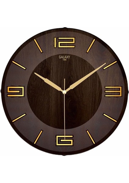 Exclucive Compass Serisi Klasik Kadranlı Ev ve Ofis Duvar Saati 35 cm