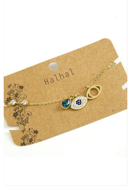 Göz Lüks Çelik Halhal