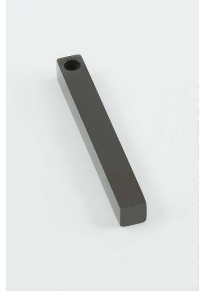 Çubuk Isim Yazılabilir Çelik Kolye Ucu 0,5*4 cm