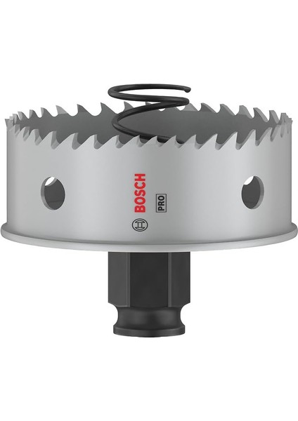 1 x Pro Sheet Metal Power Delikli Testere (Paslanmaz Çelik Levhalar, Çelik Levhalar, Ø 68 Mm, Profesyonel Aksesuar Döner Matkap/sürücü)