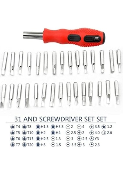 Tornavida Uç Seti 31 Parça, Elektronik Telefon Tamir Tornavida Takımı Yumurta Şeklinde fiyatları