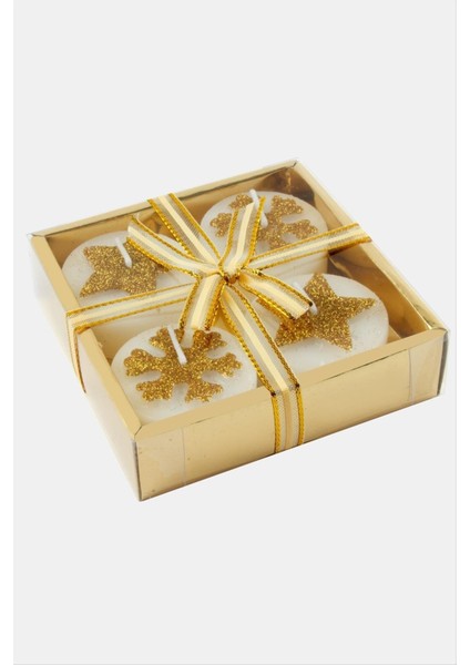 Yıldız Kartanesi Mum 4 Adet