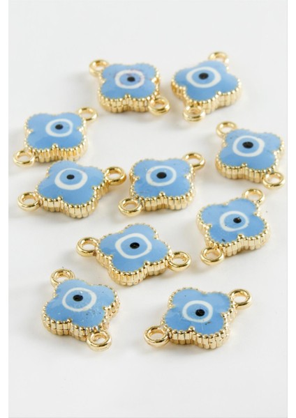 Çiçek Çift Kulplu Mineli Bileklik ve Kolye Ucu Aparatı 1 Adet