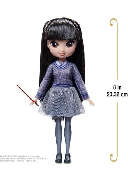 World Potter Dünyası, 8 Inç / 20 cm Cho Chang Bebek, 5 Yaş ve Üzeri Kız Çocuk Oyuncakları modelleri