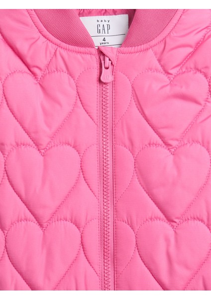 Kız Bebek Pembe Coldcontrol Kapitone Bomber Ceket fiyatları