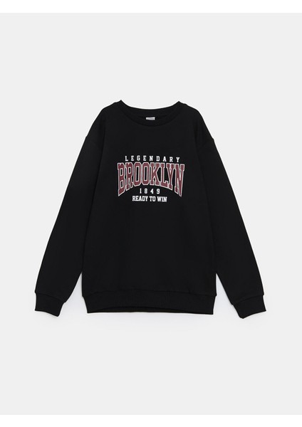 Yeni Sezon Bisiklet Yaka Erkek Çocuk Sweatshirt