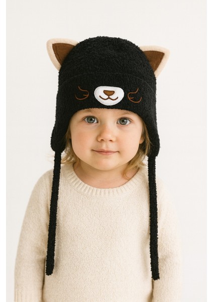Içi Polar Kışlık Çocuk Bere / Kız Erkek Unisex Şapka