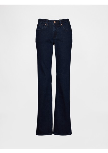 Kadın Lacivert Low Rise Long & Lean Jean Pantolon fiyatları