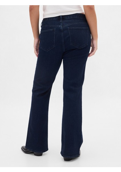 Kadın Lacivert Low Rise Long & Lean Jean Pantolon modelleri