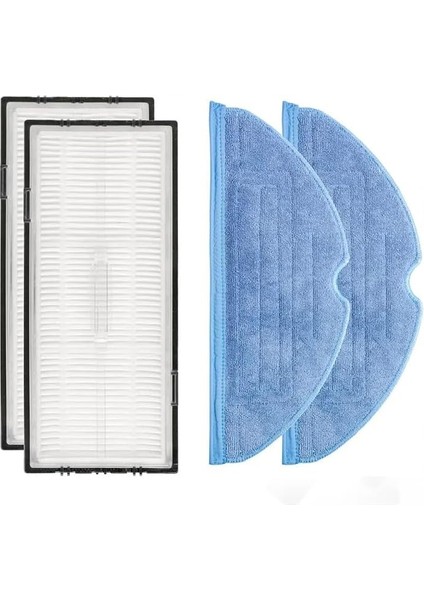 Roborock S8/s8+ ve S7 Serisi Süpürge Modelleri ile Uyumlu Filtre-Paspas Seti