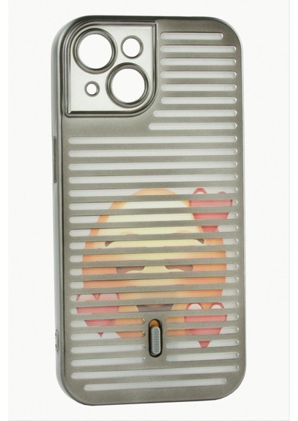 iPhone 15 Desenli Lüx Silikon Kılıf