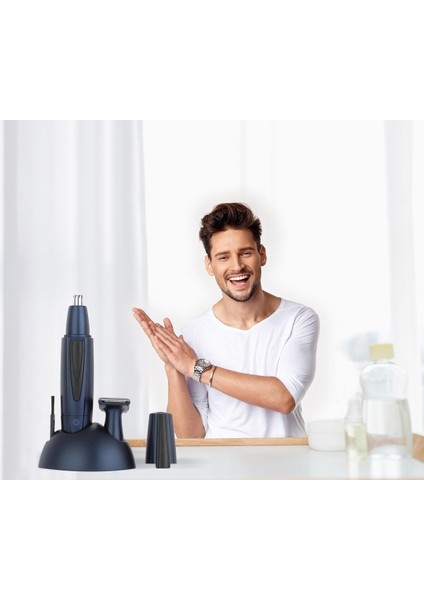 Pratik Erkek Bakım Seti, Burun, Kulak, Kaş ve Sakal Temizleme, Siyah fırsatları