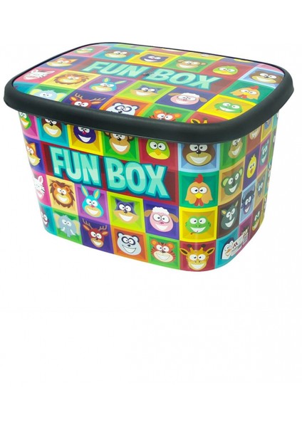 Desenli Eğlenceli Mega Oyuncak Kutusu 50 Lt. ROYALEKS-M11851