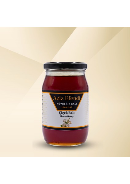 Premium Köyceğiz Çiçek Balı 450 G Cam Kavanoz